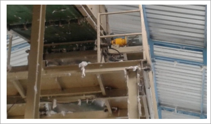 Cotton Overflow Conveyor