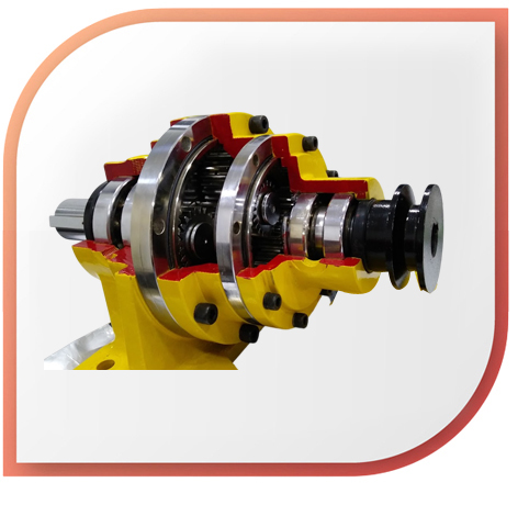 Agitator Mounting Hollow Input