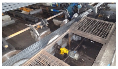 Wire Rod Handling in Steel Plant
